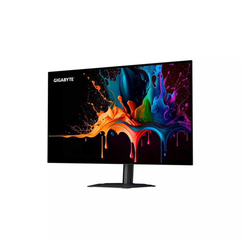 GIGABYTE MO27Q28G 27-tolline OLED QHD mängurimonitor - 2560 x 1440, 280 Hz, 0,03 ms, 335 cd/m², Display HDR True Must 500, HDMI 2.1, DisplayPort 1.4