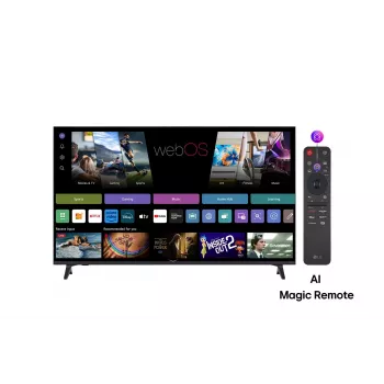 LG QNED AI 65QNED70A6A teler 165.1 cm (65 tolli) 4K Ultra HD nutiteler Wi-Fi must