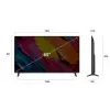 LG QNED AI 65QNED70A6A teler 165.1 cm (65 tolli) 4K Ultra HD nutiteler Wi-Fi must