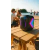Sise-/välistingimustes kasutatav kõlarisüsteem BLAUPUNKT PB6LED — 40 W RMS, Bluetooth, FM, MicroSD, LED-ekraan, 4500 mAh aku