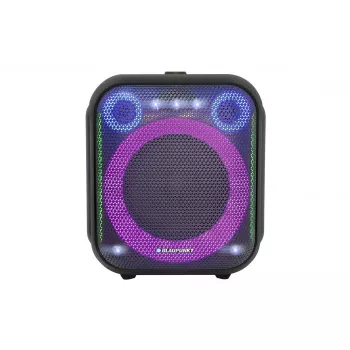 Sise-/välistingimustes kasutatav kõlarisüsteem BLAUPUNKT PB6LED — 40 W RMS, Bluetooth, FM, MicroSD, LED-ekraan, 4500 mAh aku