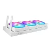 Universaalne vedelikjahutus ASUS MAX Gaming LC 360 ARGB LCD Valge Edition, 120 mm ventilaatorid, toetab AM4/AM5/LGA1700