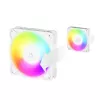 120 mm Arctic Freezer P12 Pro Reverse A-RGB PWM ventilaator (valge) — 124 m³/h, FDB, kaablijaotur