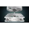 120 mm Arctic Freezer P12 Pro Reverse A-RGB PWM ventilaator (valge) — 124 m³/h, FDB, kaablijaotur