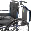 Ratastool MDH NAVY1 kerge alumiinium, iste 43×42 cm, maksimaalne koormus 120 kg, kokkupandav, 14,4 kg