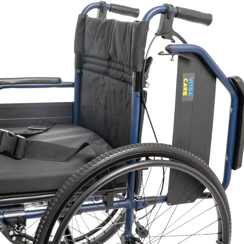 Ratastool MDH NAVY1 kerge alumiinium, iste 43×42 cm, maksimaalne koormus 120 kg, kokkupandav, 14,4 kg