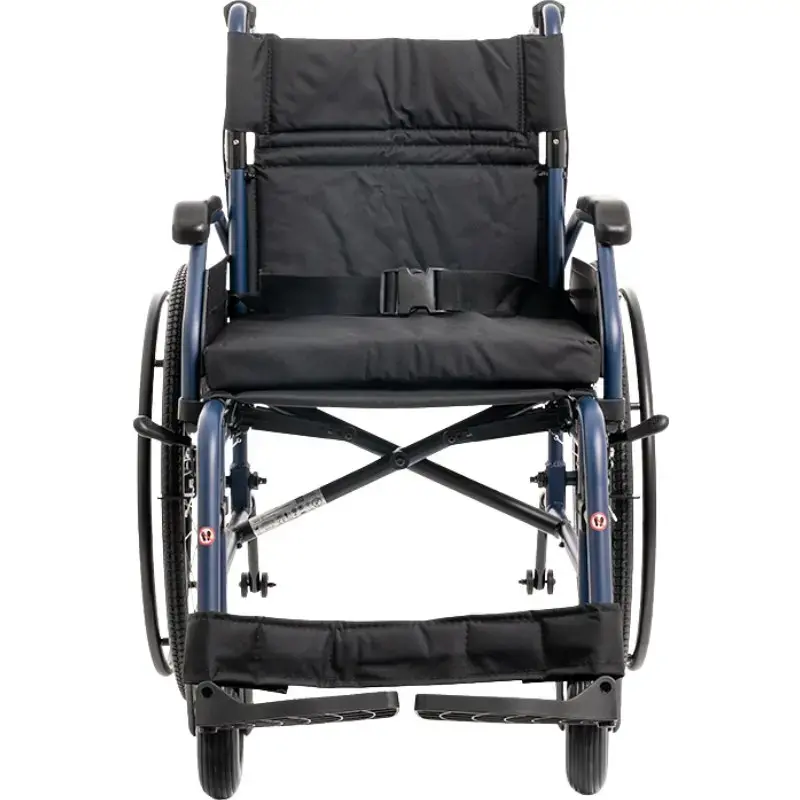 Ratastool MDH NAVY1 kerge alumiinium, iste 43×42 cm, maksimaalne koormus 120 kg, kokkupandav, 14,4 kg