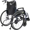 Ratastool MDH NAVY1 kerge alumiinium, iste 43×42 cm, maksimaalne koormus 120 kg, kokkupandav, 14,4 kg
