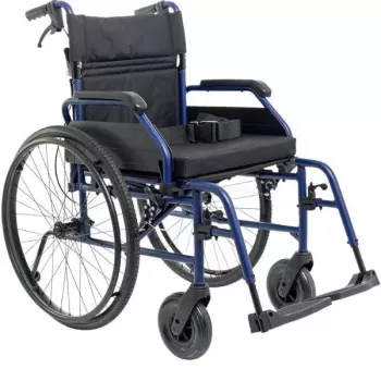 Ratastool MDH NAVY1 kerge alumiinium, iste 43×42 cm, maksimaalne koormus 120 kg, kokkupandav, 14,4 kg