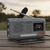Kaasaskantav väntraadio Marmitek RESQ 100 — DAB/DAB+/FM, 3 W, LCD, USB‑C, 3,5 mm pesa, helehall