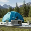 Kaasaskantav väntraadio Marmitek RESQ 100 — DAB/DAB+/FM, 3 W, LCD, USB‑C, 3,5 mm pesa, helehall
