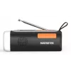 Marmitek RESQ 200 – dünamoraadio, kaasaskantav, analoog- ja digitaaltuuner, DAB, DAB+, FM, 87,5–108 MHz, 170–240 MHz, 3 W