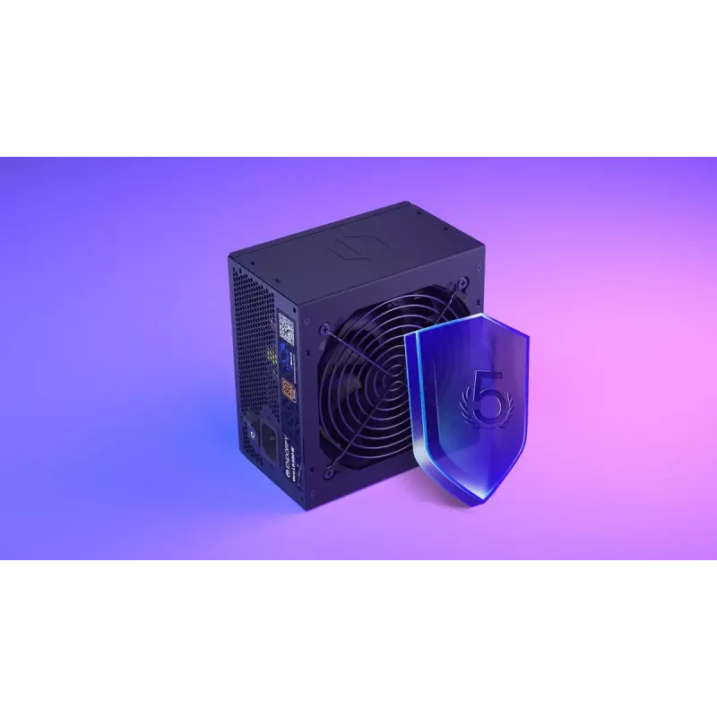 Toiteplokk ENDORFY Vero L6 550 W ATX 24-pin 80 PLUS Bronze, 120 mm ventilaator, must
