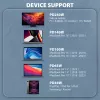 USB-C–USB-C kaabel AXAGON BUCM4X-CM05AB — USB4 Gen 3x2, 40 Gbit/s, 240 W, 0,5 m, must