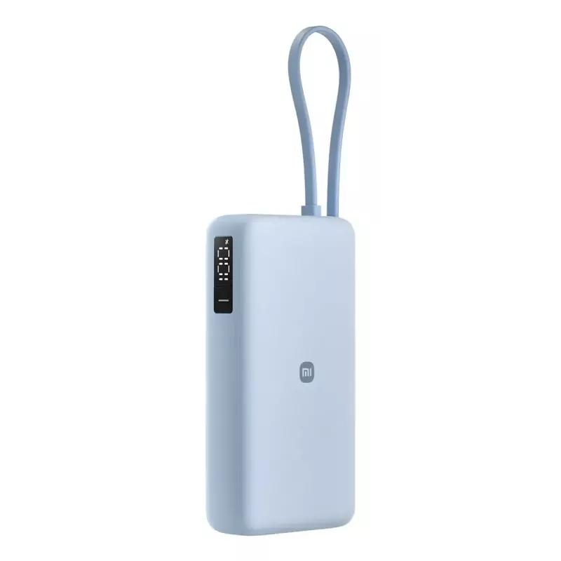Akupank Xiaomi 67W 20000 mAh Li-Ion Sinine — 11,1 V, USB-A + USB-C, toetab 3 seadet