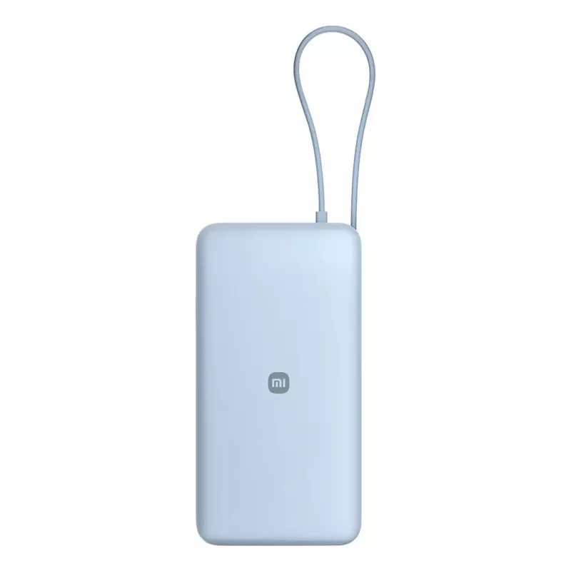 Akupank Xiaomi 67W 20000 mAh Li-Ion Sinine — 11,1 V, USB-A + USB-C, toetab 3 seadet