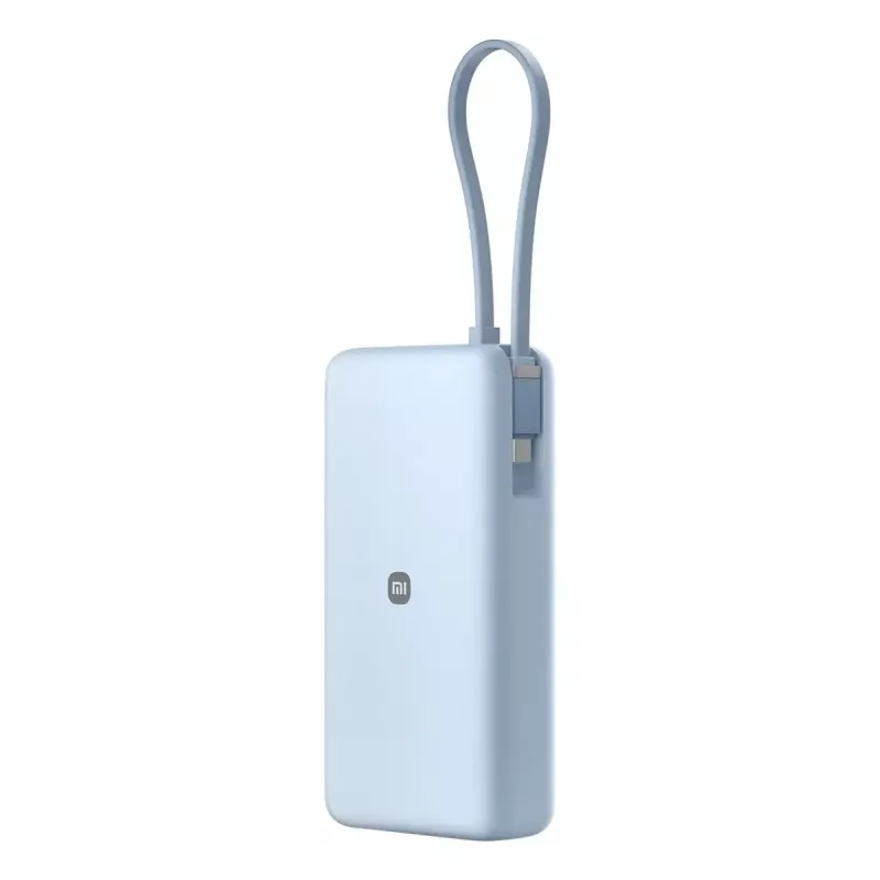 Akupank Xiaomi 67W 20000 mAh Li-Ion Sinine — 11,1 V, USB-A + USB-C, toetab 3 seadet