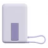 Akupank Xiaomi BHR08PAGL 5900 mAh Li‑Ion juhtmevaba laadimisega, 1x USB‑C, lilla