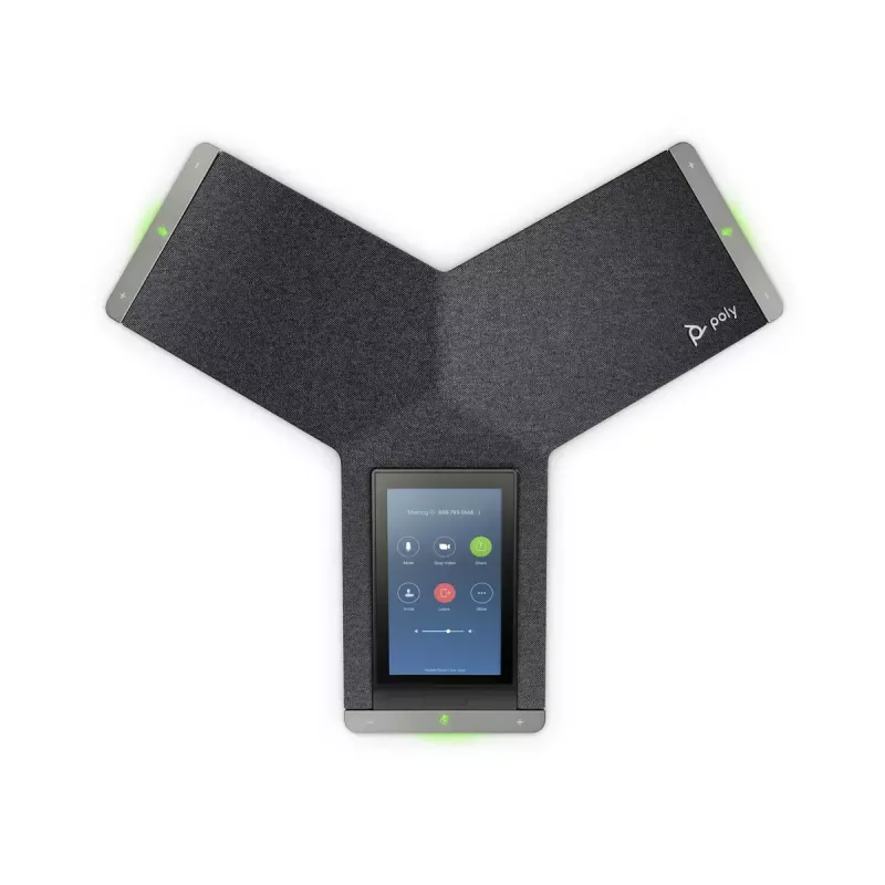 IP-konverentsitelefon POLY Trio C60 must LCD Micro-USB PoE