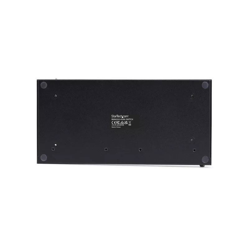 StarTech.com 8-pordiline HDMI KVM-lüliti koos 1U rack-kinnituskomplektiga, 4K 60Hz HDMI 2.0, nupuvajutuse ja kiirklahviga lülitamine, 4-pordiline USB-jaotur, OS-sõltumatu, TAA-le vastav