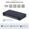 StarTech.com 8-pordiline HDMI KVM-lüliti koos 1U rack-kinnituskomplektiga, 4K 60Hz HDMI 2.0, nupuvajutuse ja kiirklahviga lülitamine, 4-pordiline USB-jaotur, OS-sõltumatu, TAA-le vastav