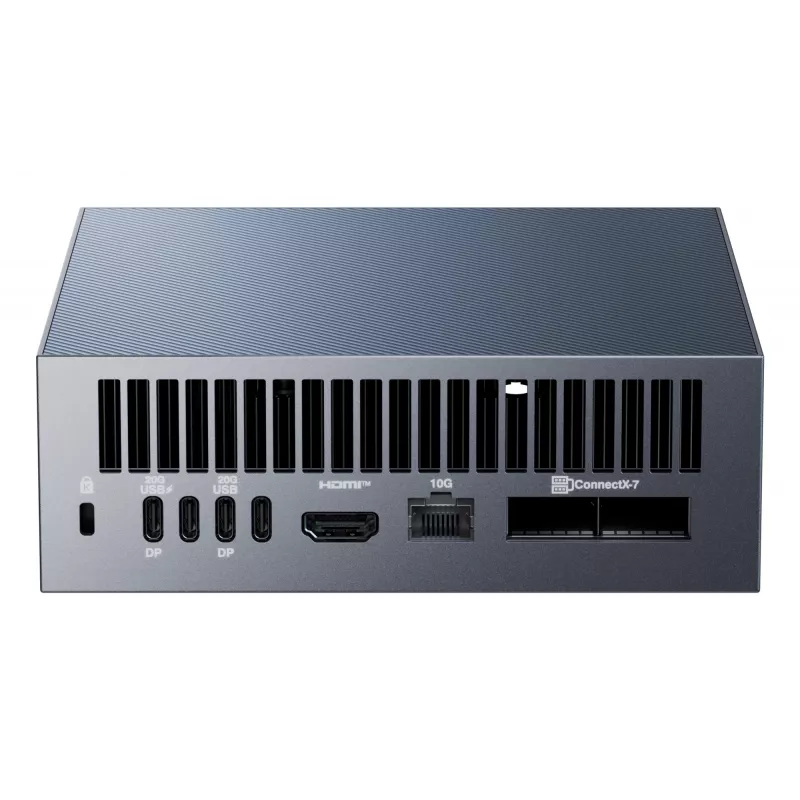 Mini PC ASUS Ascent GX10 GX10-GG0026BN — GB10 protsessor, 128 GB LPDDR5x, 2 TB SSD, NVIDIA Mustwell, 240 W, hall
