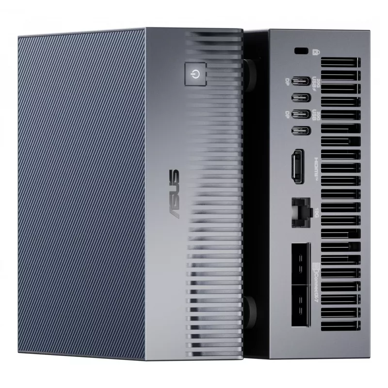 Mini PC ASUS Ascent GX10 GX10-GG0026BN — GB10 protsessor, 128 GB LPDDR5x, 2 TB SSD, NVIDIA Mustwell, 240 W, hall