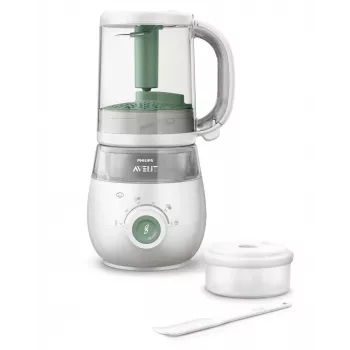 Philips AVENT Premium SCF885 4-ühes auruti ja blender, 0,24 L, 1 L, roheline, valge, Hiina, 70 m, 0,7 m