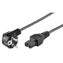 Microconnect PE010419 toitekaabel must 2 m C15 pistik