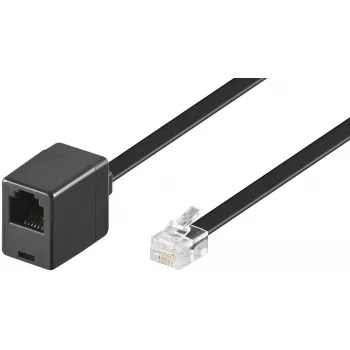 Microconnect MPK103FB telefonikaabel 3 m Must
