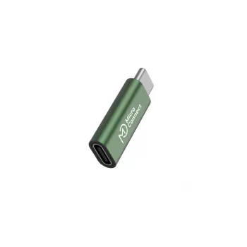USB-C soovahetuskaabel MicroConnect MC-SMART-CCADAP-100W — USB-C - USB-C, USB 2.0, roheline