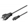 Microconnect PE120819 toitekaabel must 1,8 m C5 pistikupesa