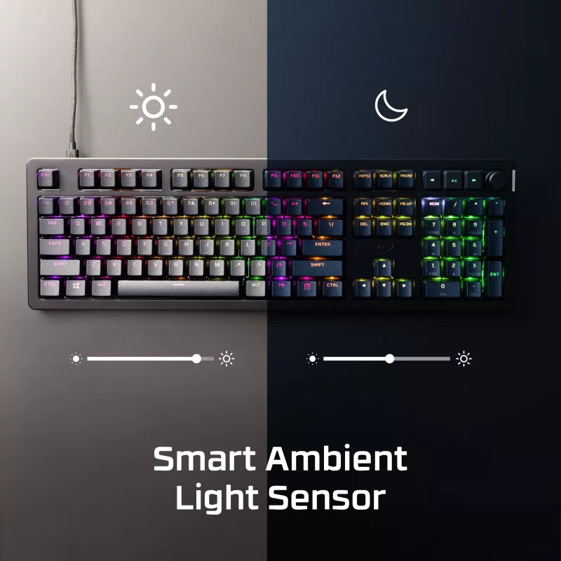 HyperX Alloy Rise - mänguklaviatuurid