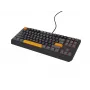 GENESIS Thor 230 TKL klaviatuur Mängimine USB + RF Wireless + Bluetooth QWERTY Must, Hall, Oranž