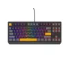 GENESIS Thor 230 TKL klaviatuur Mängimine USB + RF Wireless + Bluetooth QWERTY Must, Hall, Oranž