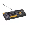 GENESIS Thor 230 TKL klaviatuur Mängimine USB + RF Wireless + Bluetooth QWERTY Must, Hall, Oranž