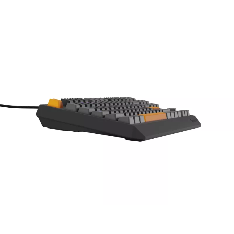 GENESIS Thor 230 TKL klaviatuur Mängimine USB + RF Wireless + Bluetooth QWERTY Must, Hall, Oranž