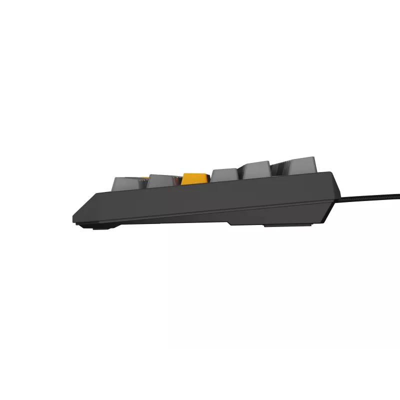 GENESIS Thor 230 TKL klaviatuur Mängimine USB + RF Wireless + Bluetooth QWERTY Must, Hall, Oranž