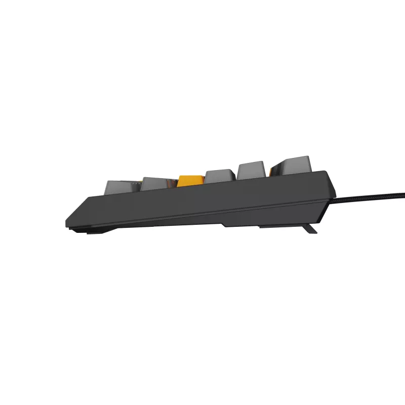 GENESIS Thor 230 TKL klaviatuur Mängimine USB + RF Wireless + Bluetooth QWERTY Must, Hall, Oranž