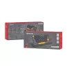 GENESIS Thor 230 TKL klaviatuur Mängimine USB + RF Wireless + Bluetooth QWERTY Must, Hall, Oranž