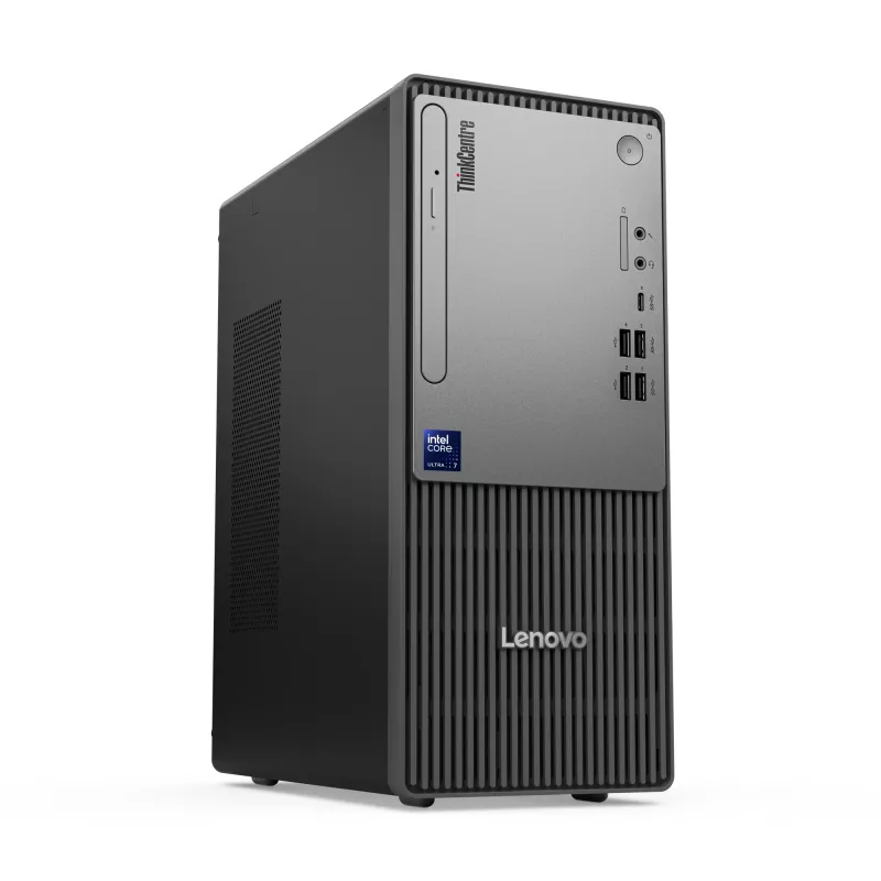 Töölauaarvuti Lenovo ThinkCentre neo 50t Gen 6 Intel Core Ultra 5 225, 16 GB DDR5, 512 GB SSD, Windows 11 Pro, Tower, Must