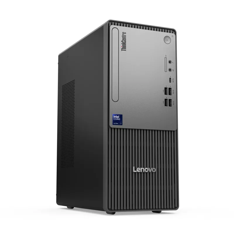 Töölauaarvuti Lenovo ThinkCentre neo 50t Gen 6 Intel Core Ultra 5 225, 16 GB DDR5, 512 GB SSD, Windows 11 Pro, Tower, Must
