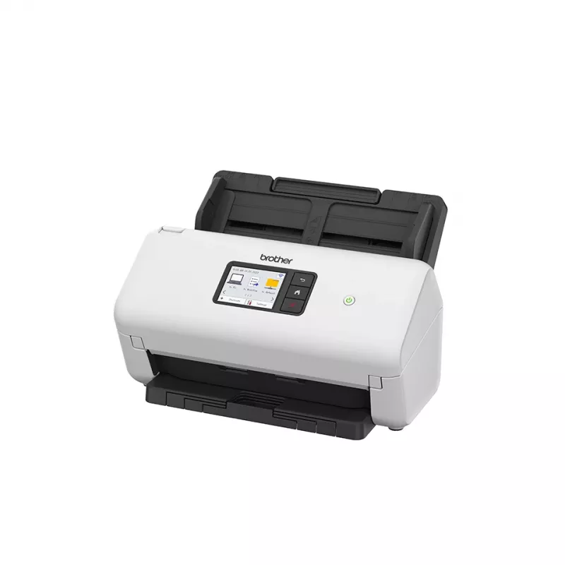 ADF-skanner Brother ADS-4550W 600 x 600 DPI kahe CIS 60-leheline ADF 7,11 cm ekraan 48-bitine sisend 24-bitine väljund 5250 lehte/päevas Must Valge