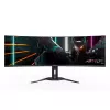 Monitor GIGABYTE 49 tolli OLED CO49DQ DQHD 5120×1440 144 Hz, HDR, FreeSync, 10-bit, 2×HDMI 2.1, USB-C, VESA 100×100