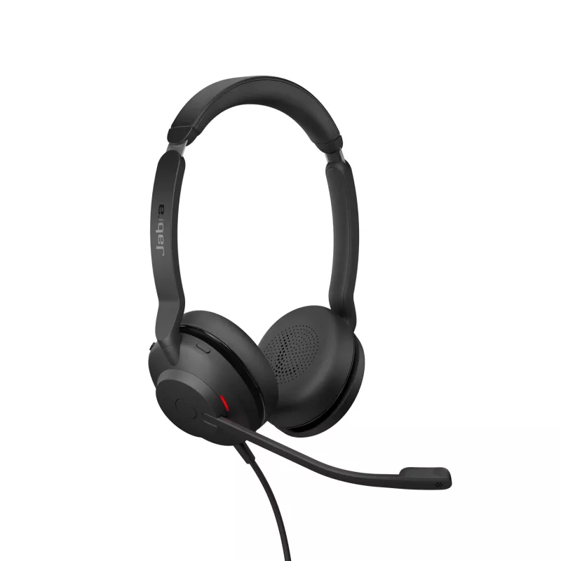 Jabra Evolve2 30 USB-C, UC Stereo, juhtmega, kontor/kõnekeskus, 20 - 20000 Hz, 125 g, peakomplekt, must
