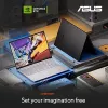 ASUS Vivobook 16X K3605VU-WS96 Intel® Core™ i9 i9-13900H Sülearvuti 40,6 cm (16 tolli) WUXGA 16 GB DDR4-SDRAM 1 TB SSD NVIDIA GeForce RTX 4050 Wi-Fi 6E (802.11ax) Windows 11 Home Hõbedane