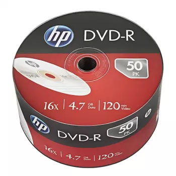 VERBATIM DVD‑R 16x 4.7GB 50‑pack (mudel DDHP69303PLG)