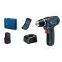 Akutrell Bosch GSR 12V-15, Püstolkäepide, 12V, 400/1300 p/min