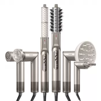 Dreame Dazzle juuksekujundaja 1400 W — 110000 RPM mootor, 3 soojusastet, max 90°C, kuldne
