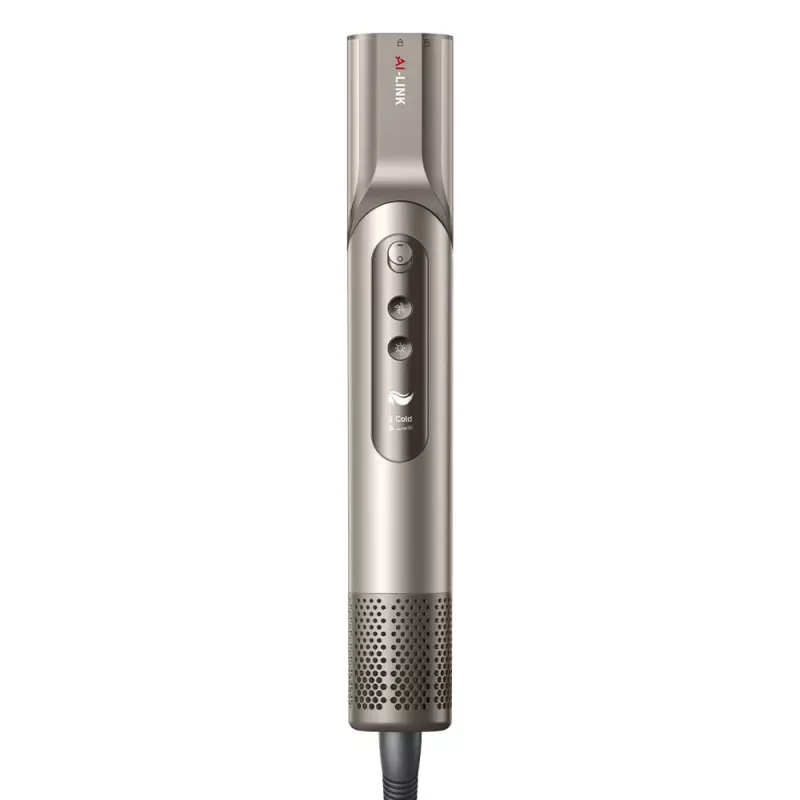 Dreame Dazzle juuksekujundaja 1400 W — 110000 RPM mootor, 3 soojusastet, max 90°C, kuldne